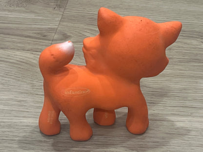 Bundle of Soft Squeaky Toys, Sofie la girafe (x3) and Infantino (x2) VGUC, MSRP for the bundle ~ $111