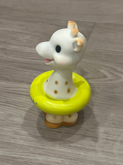 Bundle of Soft Squeaky Toys, Sofie la girafe (x3) and Infantino (x2) VGUC, MSRP for the bundle ~ $111