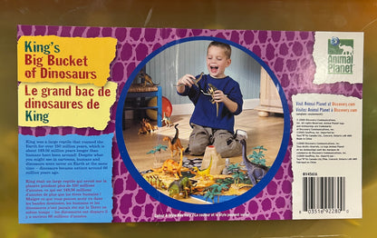 Big Bucket of Dinosaurs Animal Planet, VGUC, MSRP $40 - $69 CAD