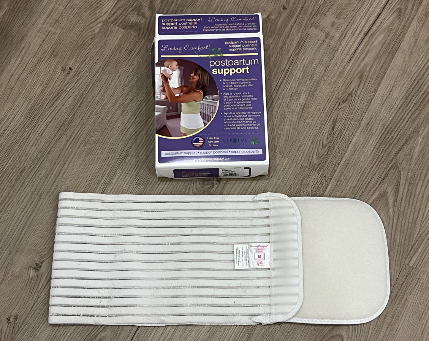 Postpartum Support Belt from Loving Comfort, size Medium (32" - 38"), VGUC, MSRP $43-45 CAD, Maternity M (8-10)