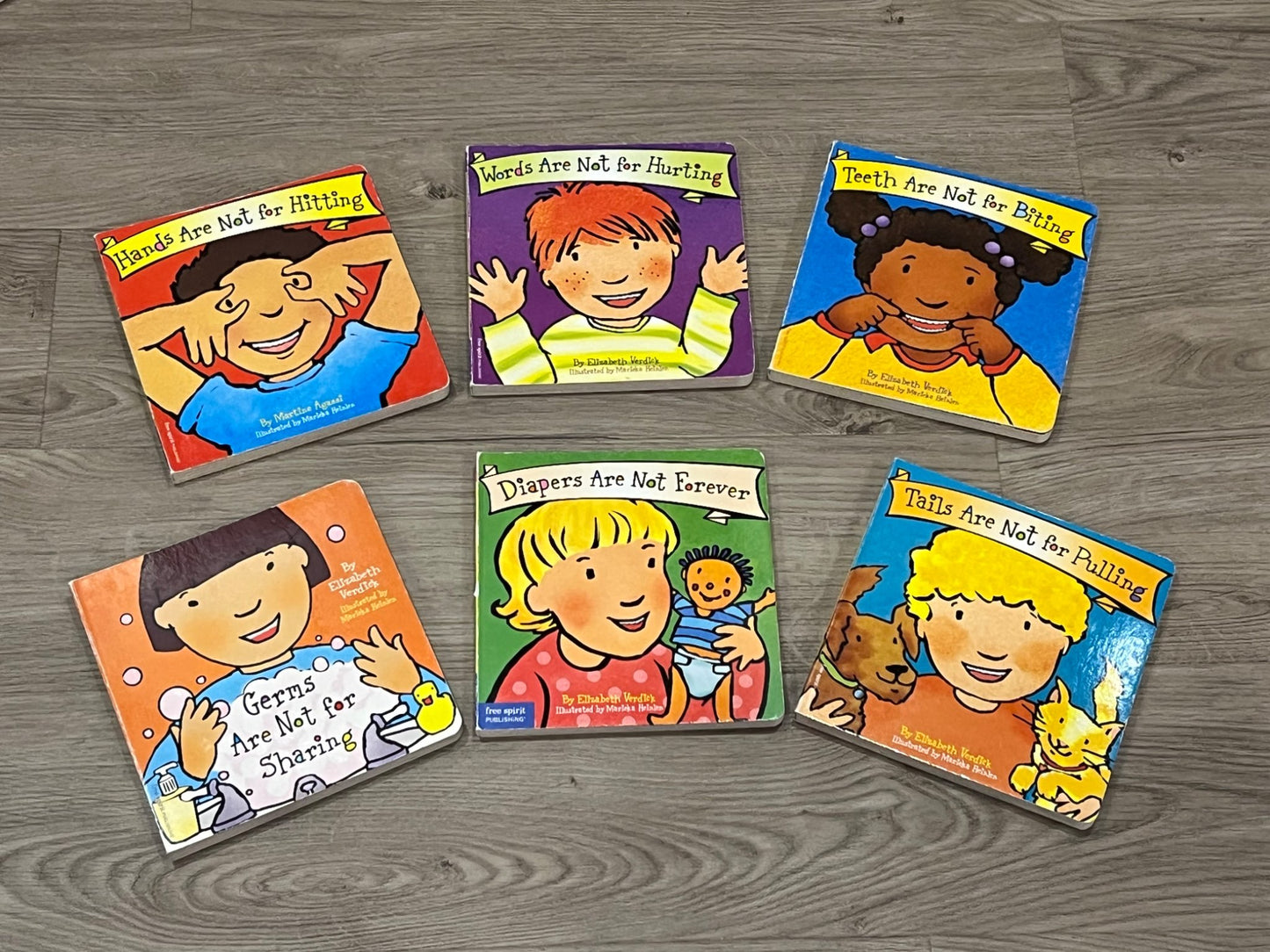 Bundle of 6 of The Best Behavior Series Books, GUC, MSRP $53.70  (for all 6)