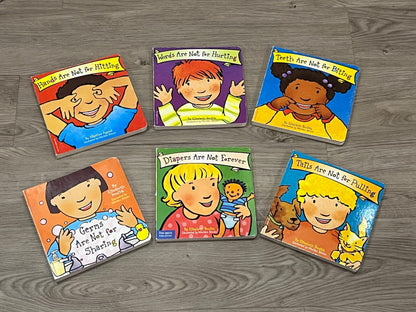 Bundle of 6 of The Best Behavior Series Books, GUC, MSRP $53.70  (for all 6)