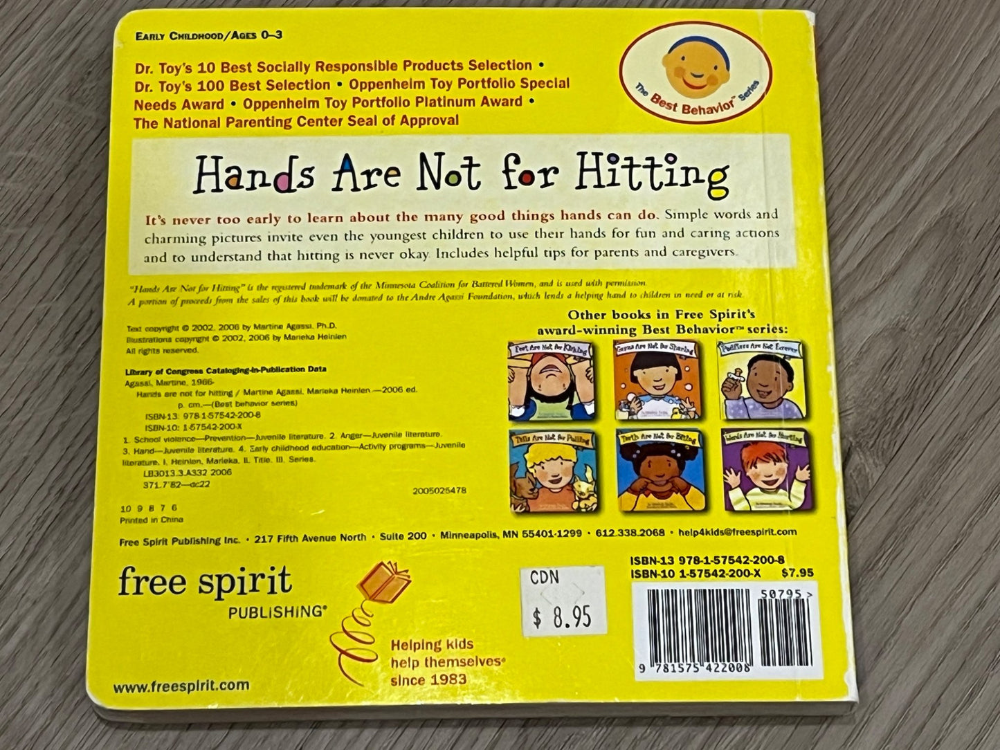Bundle of 6 of The Best Behavior Series Books, GUC, MSRP $53.70  (for all 6)