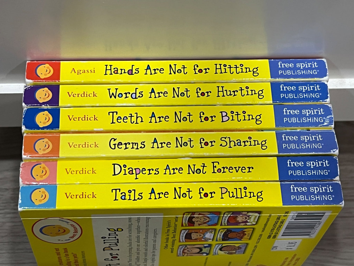 Bundle of 6 of The Best Behavior Series Books, GUC, MSRP $53.70  (for all 6)
