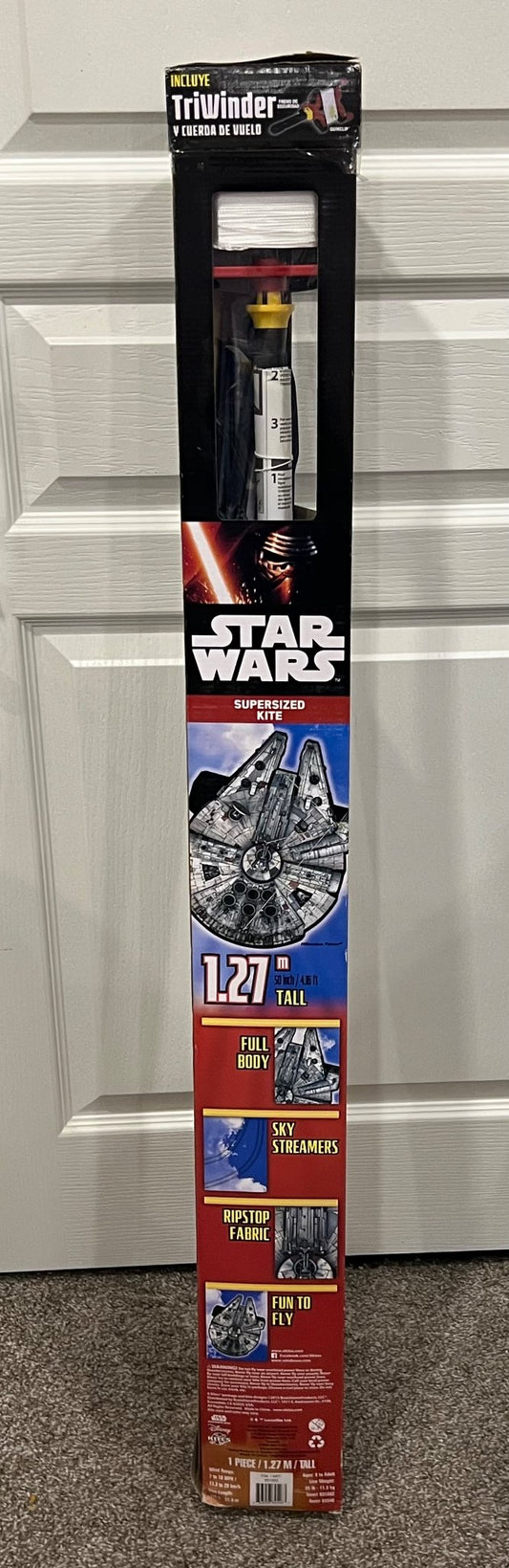 Star Wars Millennium Falcon Supersized Kite from X-Kites, MSRP $29.99 CAD