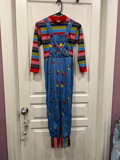 Chucky Halloween Costume, size 8-10, VGUC, MSRP $39.99, Kids 8