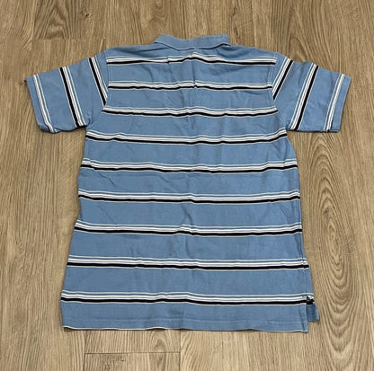 Boys, light blue striped Polo, size 10-12, VGUC, Kids 10