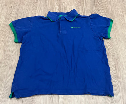 Blue/green Polo from Mountain Warehouse Kids, size 13, VGUC, Kids 12