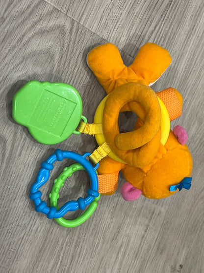 Bundle or soft rattle and tactile toys for infant, VGUC (Skip*hop, the First Years, Playskool brands)
