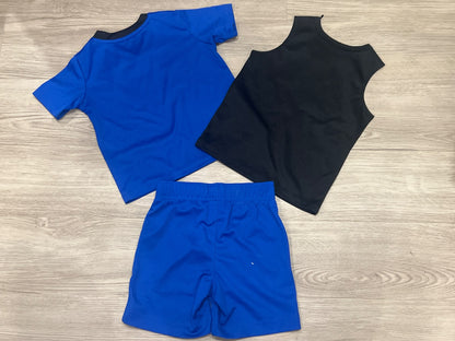 Boys Skechers 3-pc Tank Top, T-shirt and Shorts Set, size 4T, EUC, Kids 4/4T