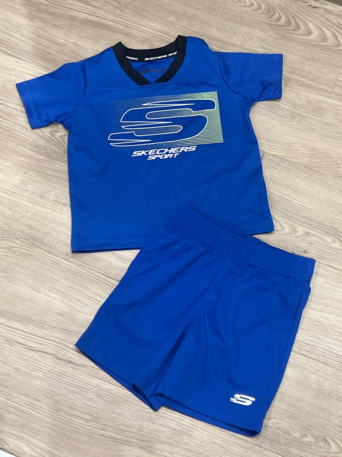 Boys Skechers 3-pc Tank Top, T-shirt and Shorts Set, size 4T, EUC, Kids 4/4T