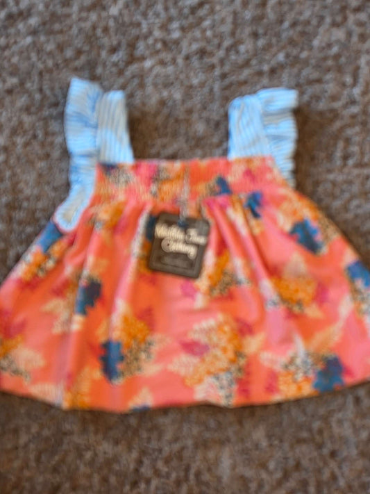 BNWT, girls swim top, size 6, Matilda Jane, multi colour , Kids 6/6X (extra small)