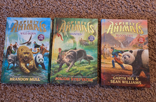 Spirit Animal Novels, 3 x hardcover