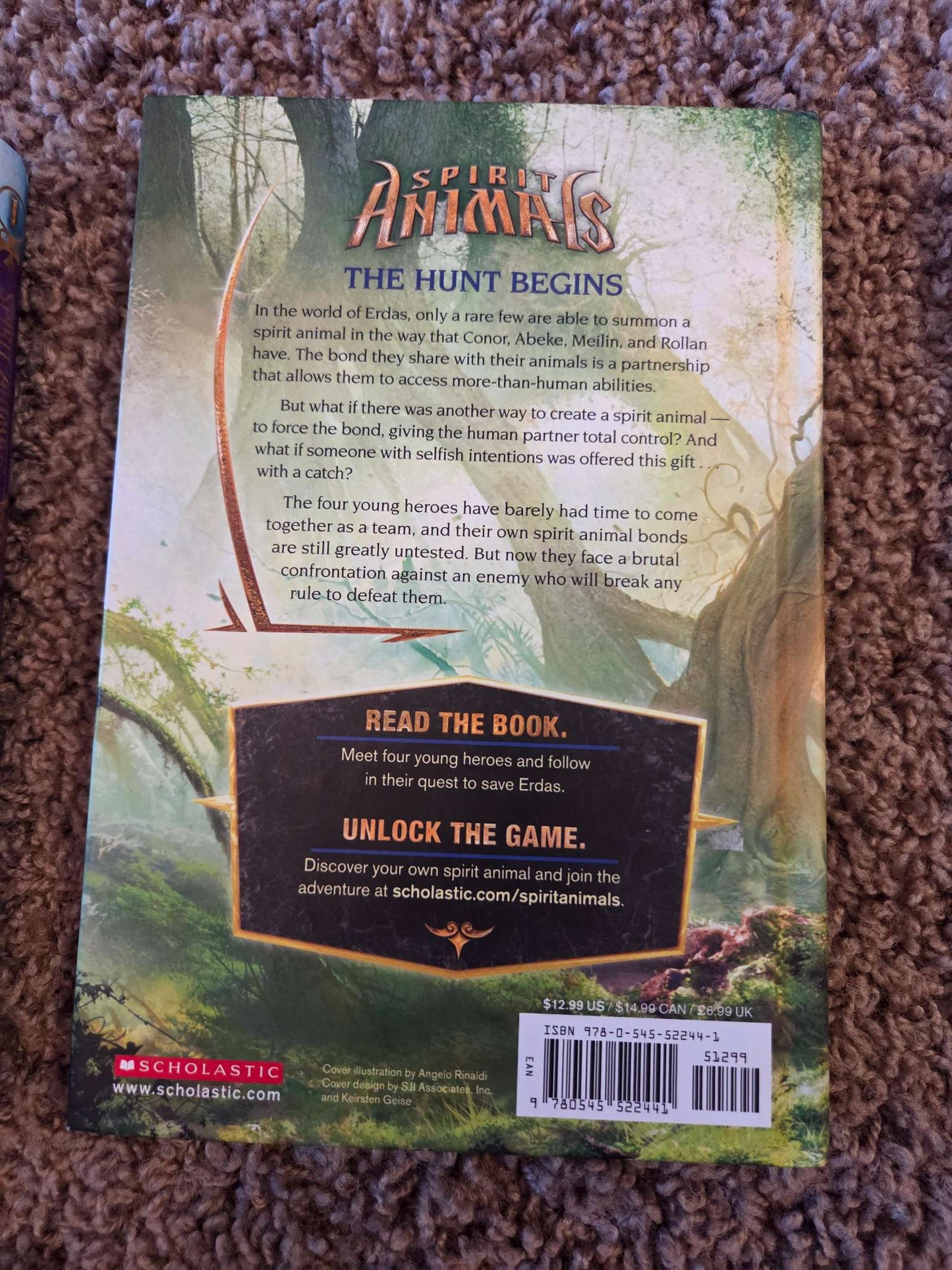 Spirit Animal Novels, 3 x hardcover