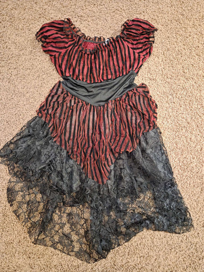 girls pirate Halloween costume size 8-10, Kids 10 (medium)