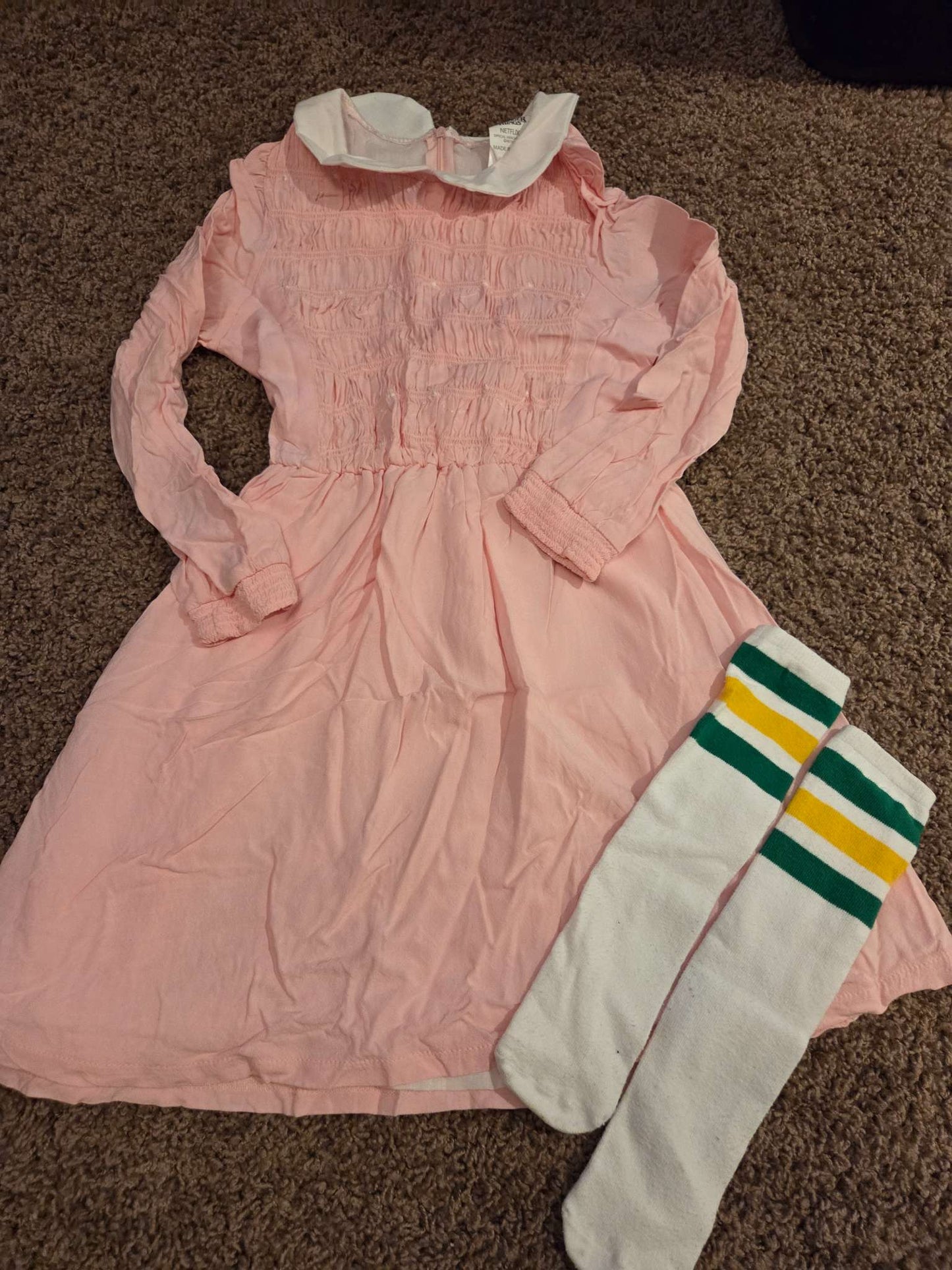girls Eleven Costume from Stranger Things size 12-14, Kids 12 & 14 (large)