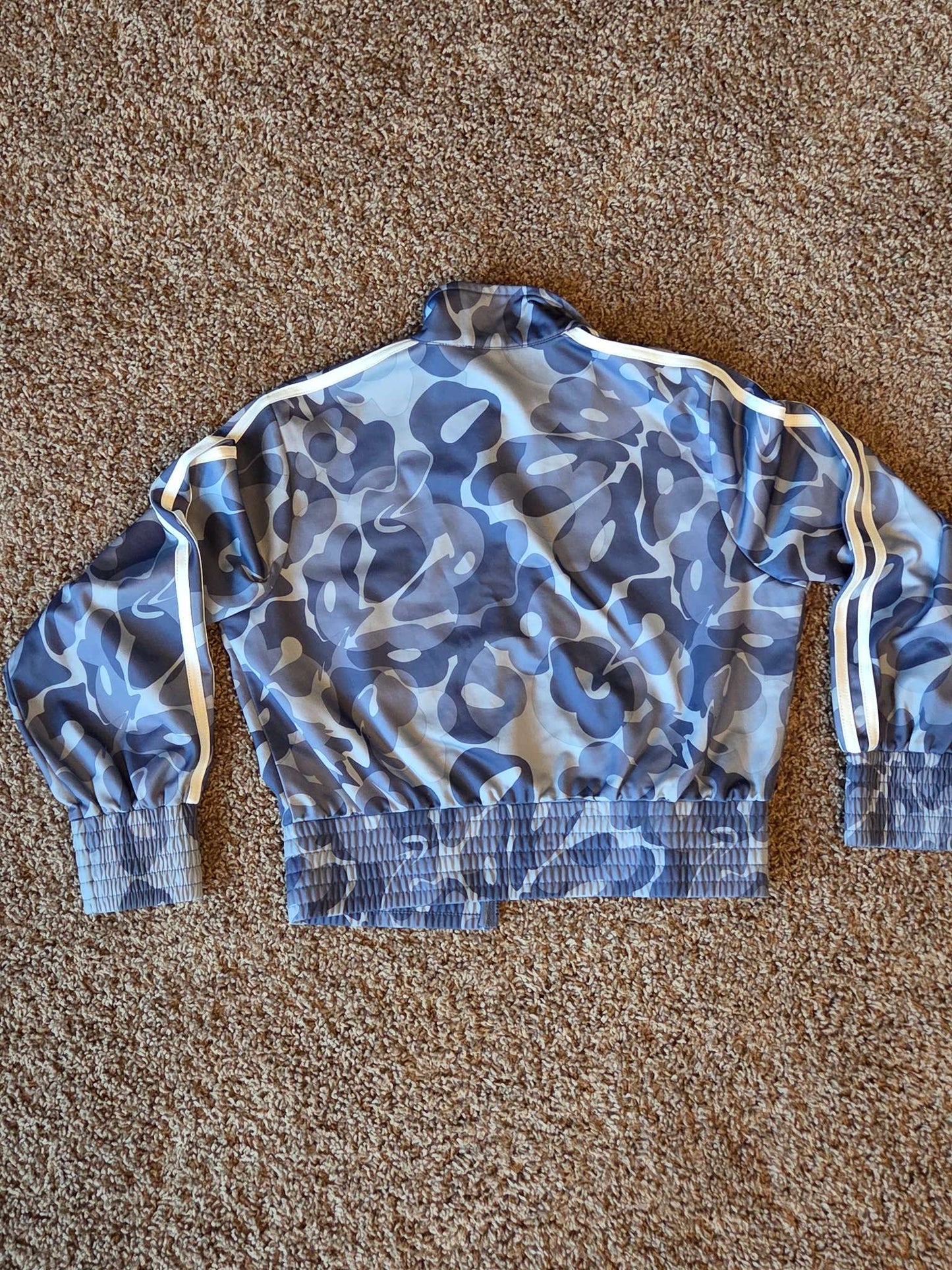 girls Adidas jacket, size L, blue