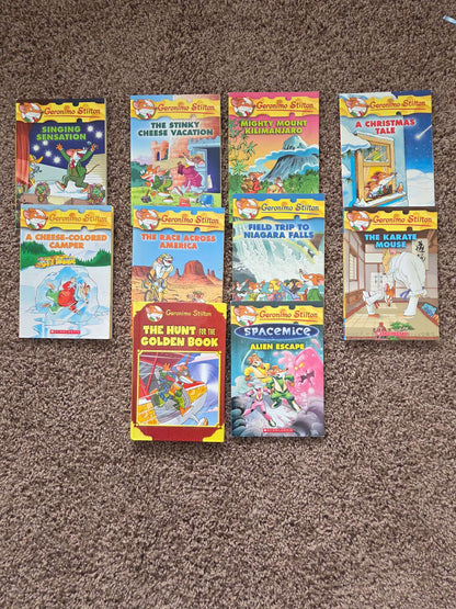 Geronimo Stilton, 10 Chapter Books
