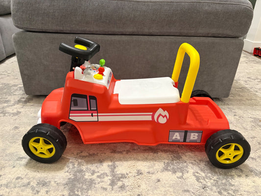Tiny Town Ride-on Fire Truck