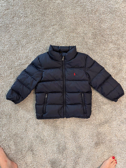 Polo Ralph Lauren Navy puffer coat 4T , Kids 4/4T