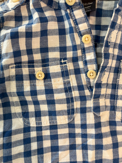 3T Boy Fall/Winter Outfit - Baby Gap Top + Old Navy Grey Jeans , Kids 3T