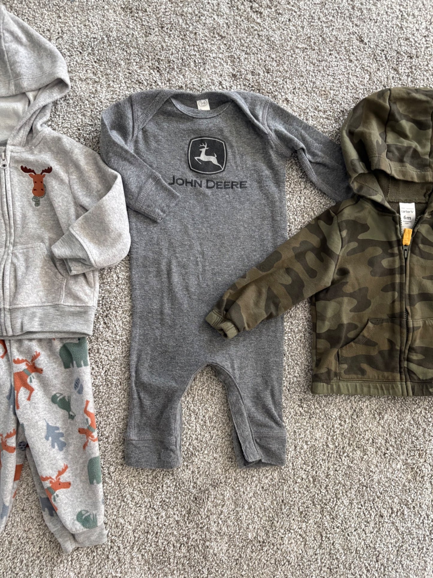 24 Month Boy fall/winter cozy clothing bundle - includes NWT camo jacket from the Bay , Kids 24 Month (18-24M)