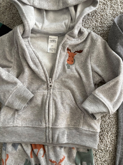 24 Month Boy fall/winter cozy clothing bundle - includes NWT camo jacket from the Bay , Kids 24 Month (18-24M)