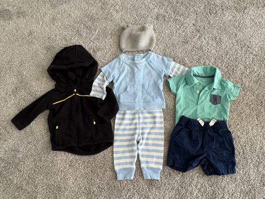 0-3 month boy bundle - Baby gap + Carter's + George, Kids 3 Month (0-3M)