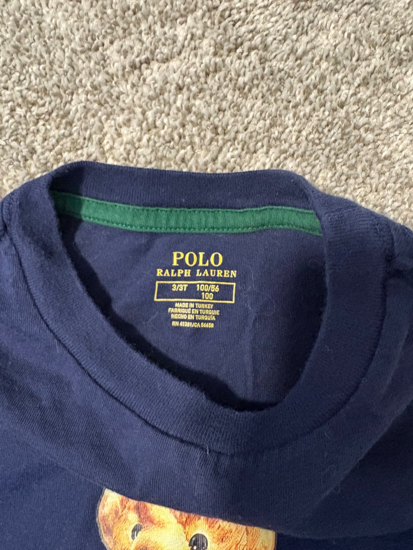3T Polo Ralph Lauren - Polo Bear t-shirt in perfect condition. MSRP $49, Kids 3T
