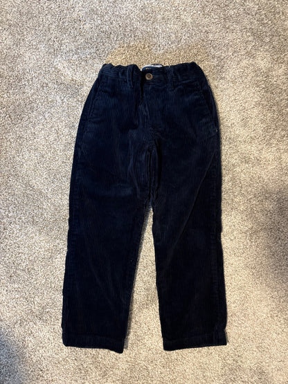 3T Navy Polo Ralph Lauren Chenille Dress Pants with elastic waistband MSRP $65+ , Kids 3T