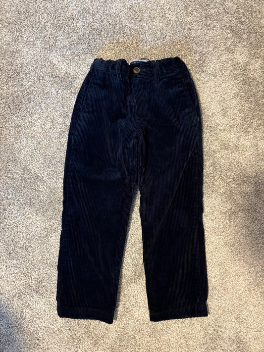 3T Navy Polo Ralph Lauren Chenille Dress Pants with elastic waistband MSRP $65+ , Kids 3T
