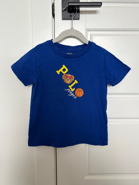 3T Polo Ralph Lauren - Basketball polo bear t-shirt in excellent condition, Kids 3T