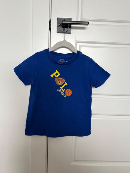 3T Polo Ralph Lauren - Basketball polo bear t-shirt in excellent condition, Kids 3T