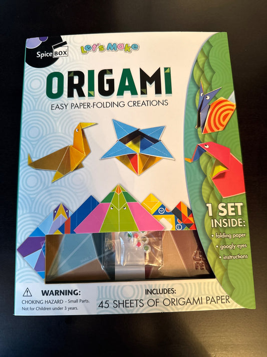 Spice box let’s make origami Age8+