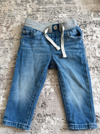 Baby Gap size6-12m light blue wash jeans , Kids 12 Month (9-12M)