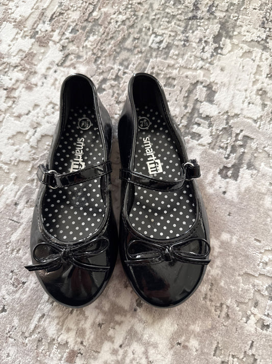 Smart fit size7.5 black flats, Shoes 7.5 (Toddler:2-4yr)