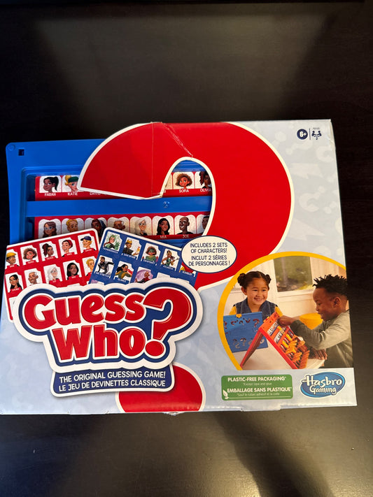 Hasbro gaming Age 6+ Guess Who?the original guessing game!