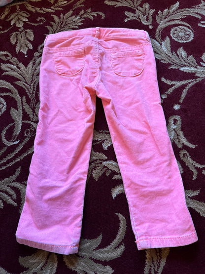Gymboree size 18-24m pink corduroy pants , Kids 24 Month (18-24M)