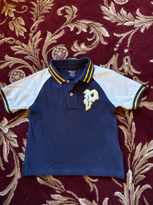 Ralph Lauren size 18m Navy polo shirt , Kids 18 Month (12-18M)