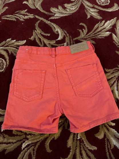 Zara size 12-18m pink red shorts, Kids 18 Month (12-18M)