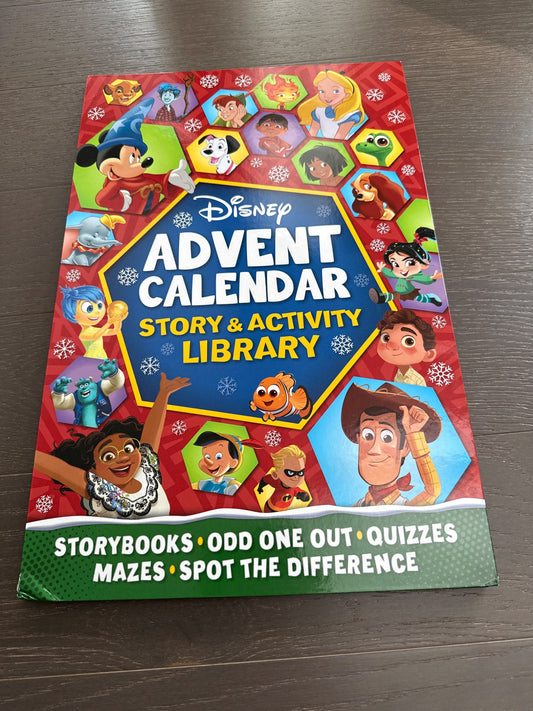 Disney Advent Calendar story & activity library