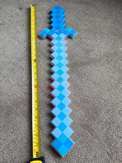 2 ft blue sword light up