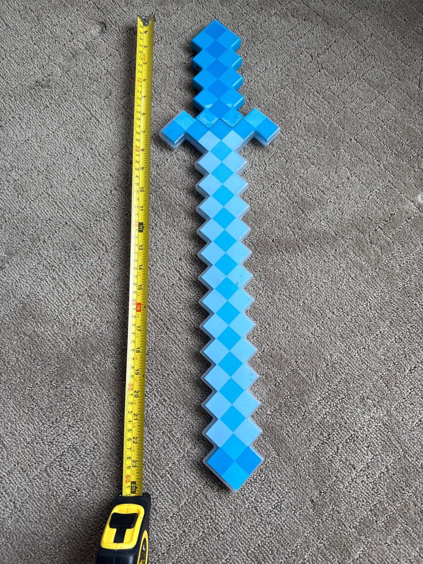 2 ft blue sword light up