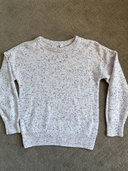 Gap kids size large cream multi  color sweater, Kids 14