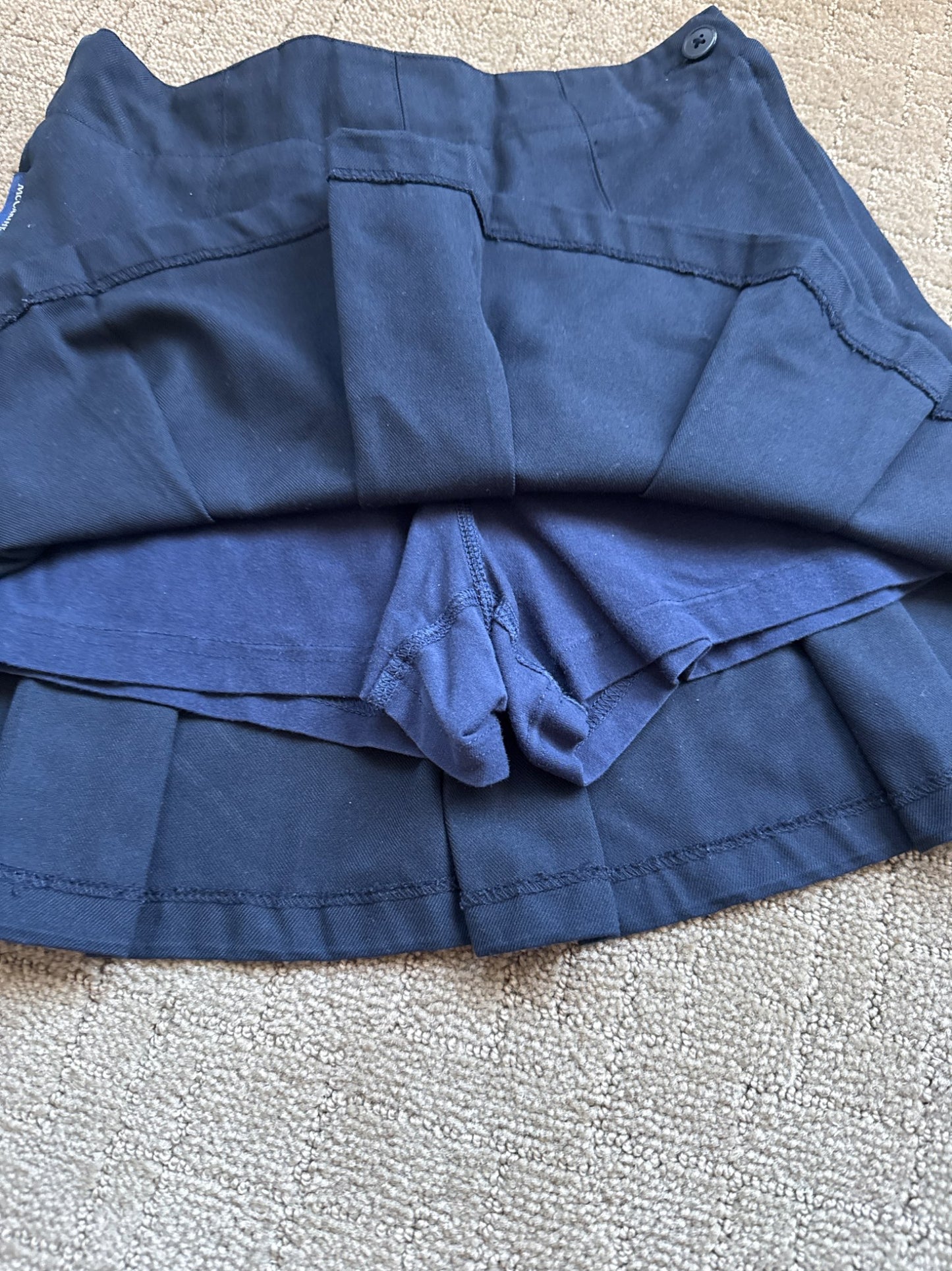 McCarthy size 10 Navy skort, Kids 10