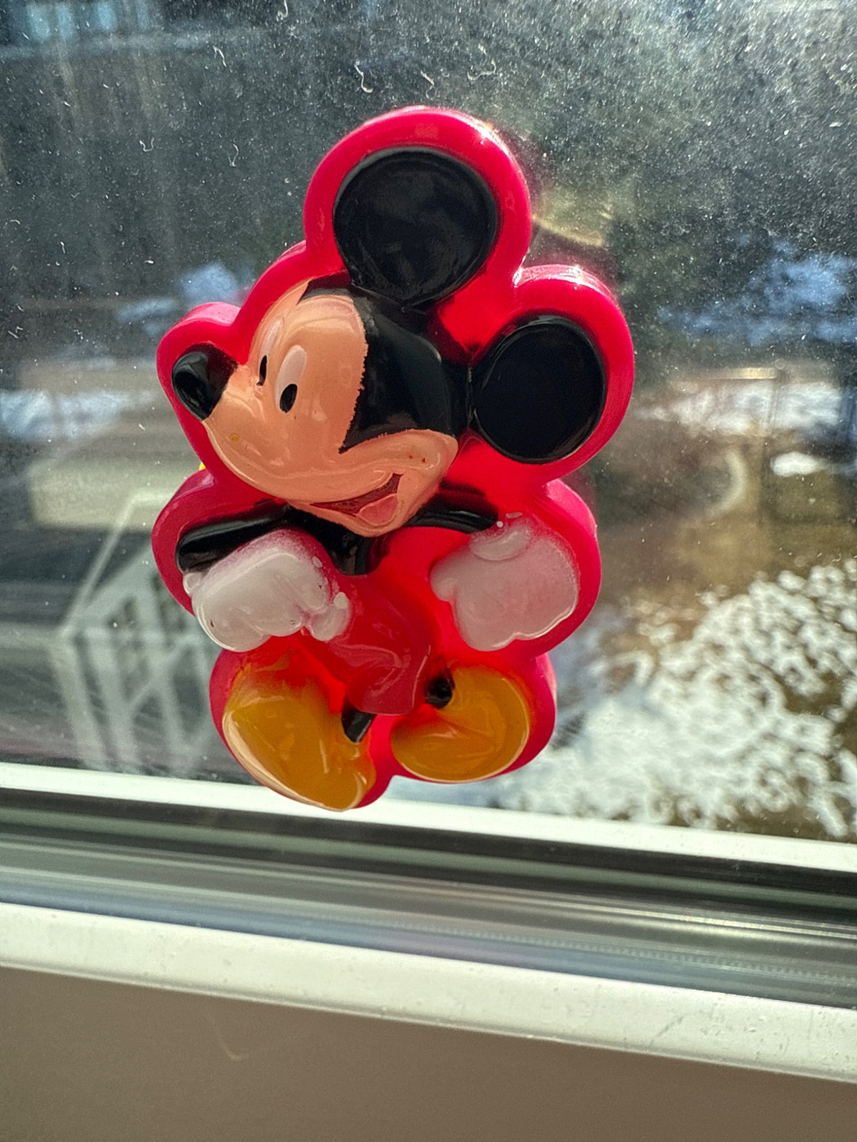 Disney figure suction cup