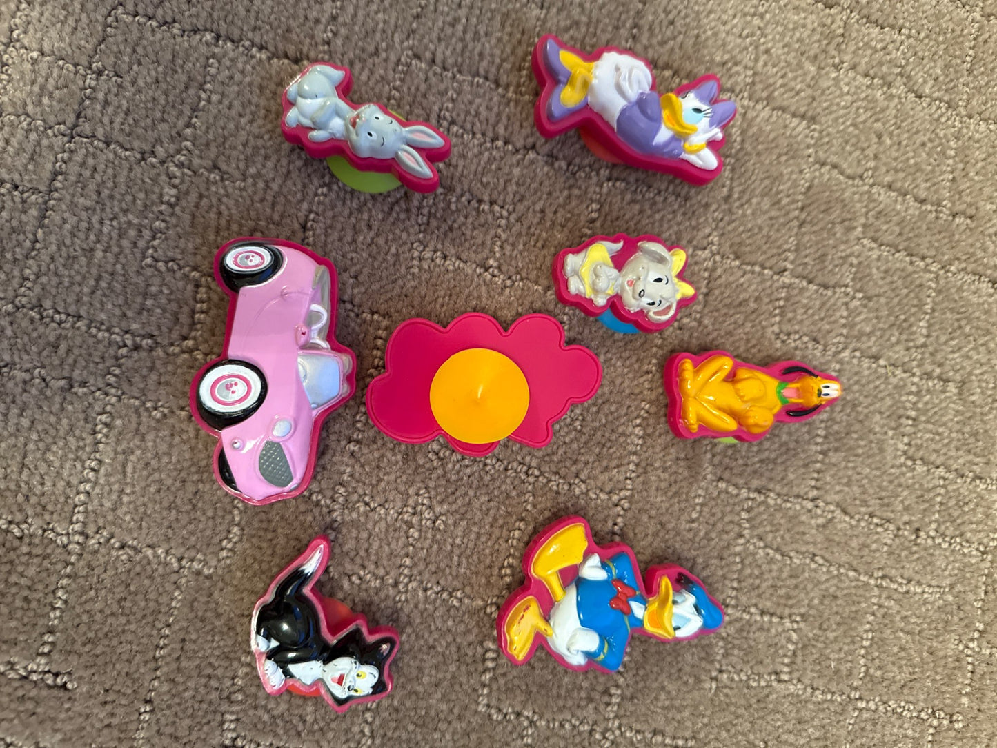 Disney figure suction cup