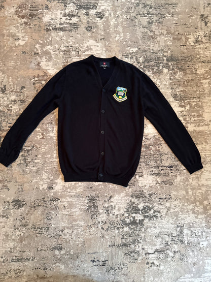 McCarthy uniform size YXL navy cardigan for TLC schools, Kids 14