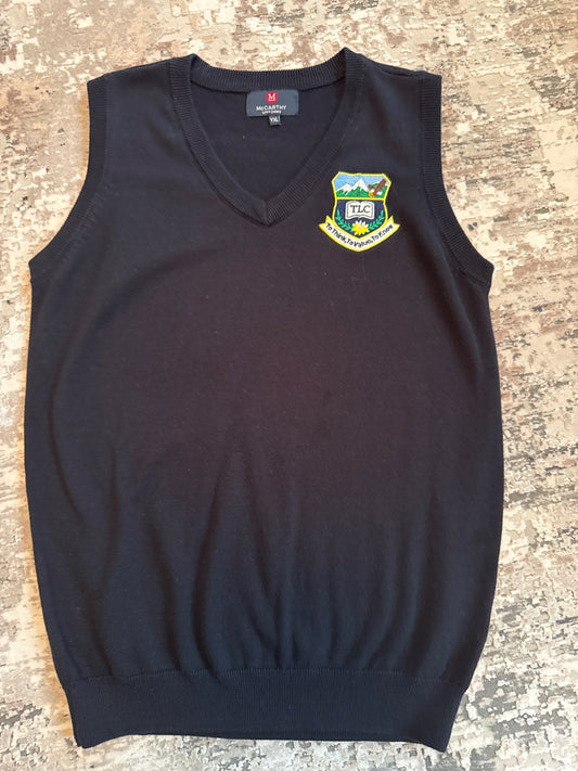 McCarthy uniforms size yxl navy vest for  TLC schools, Kids 14