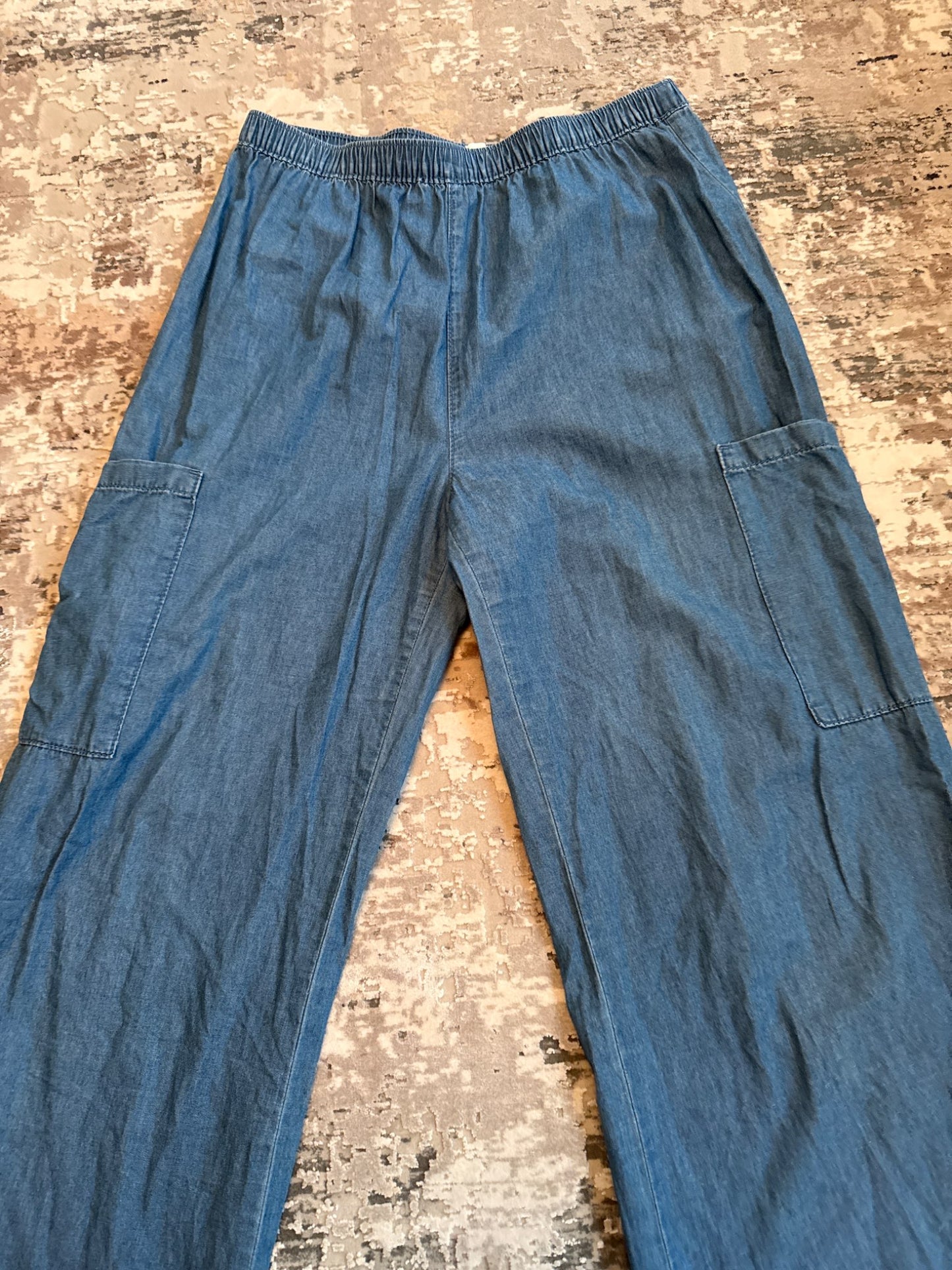 Gap kids size 18-20 blue light weight pants , Kids 18